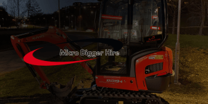 Micro digger hire